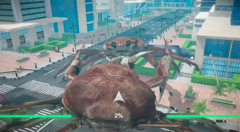 Illustration for article titled Crab Battles Get Turned Into A Real Video Game